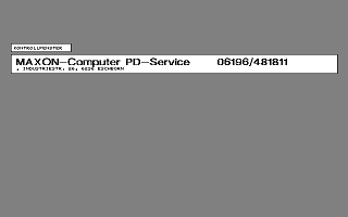 Adressmanager ST atari screenshot